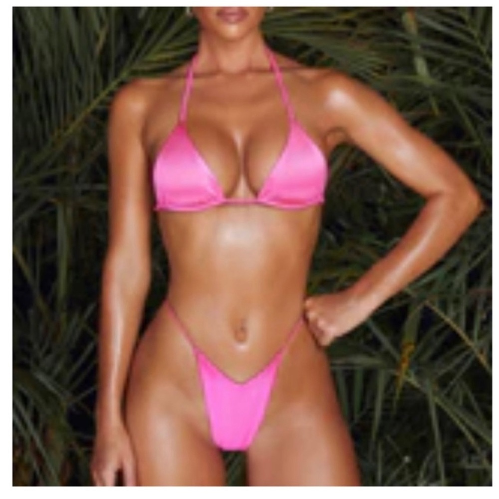 OH POLLY/ NEENA SWIM PINK BIKINI NWT
